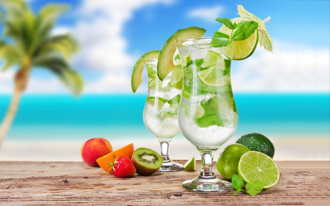 cocktail Mojito à base de Rhum blanc agricole de Guadeloupe